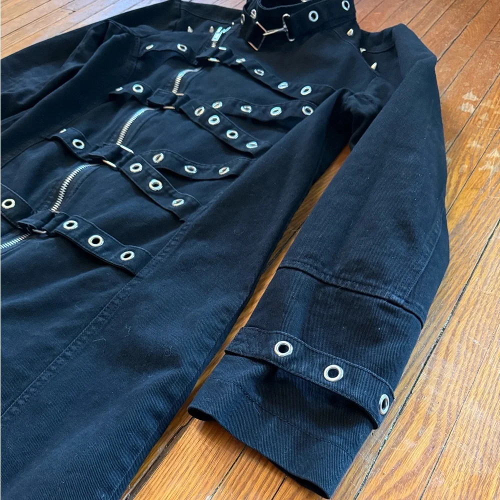 Y2K Tripp NYC Vintage Duster Trench Coat - Picture 8 of 16